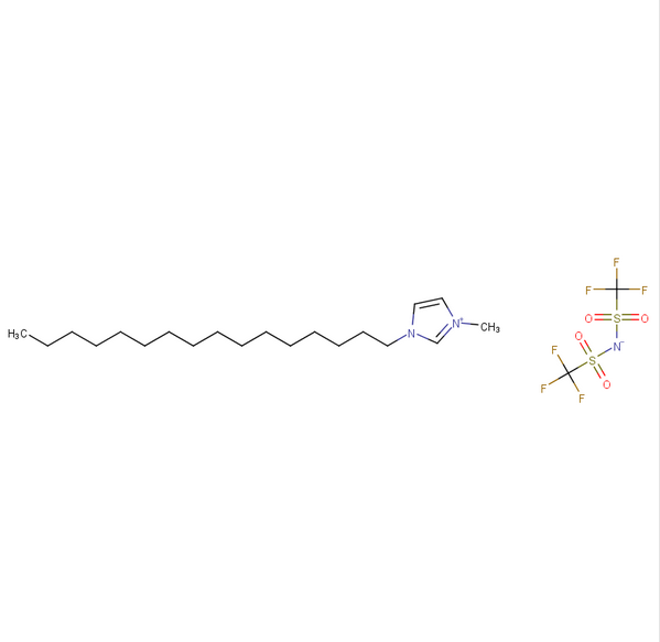1-十六烷基-3-甲基咪唑双（三氟甲烷磺酰）亚胺盐,1-HEXADECYL-3-METHYLIMIDAZOLIUM BIS(TRIFLUOROMETHYLSULFONYL)IMIDE