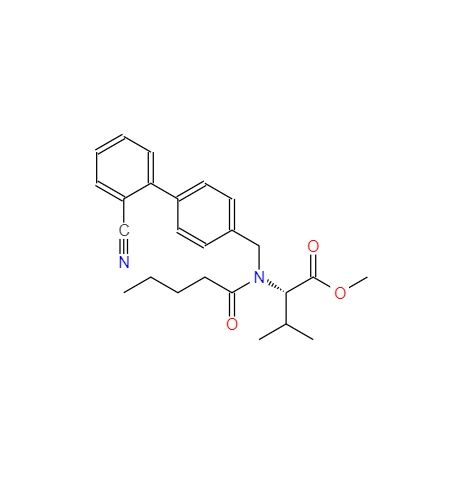 缬沙坦氰基类似物甲基酯,Methyl N-valeryl-N-[(2'-cyanobiphenyl-4-yl)methyl]-L-valinate