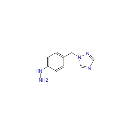 1-(4-肼基苄基)-1H-1,2,4-三氮唑,1-[(4-Hydrazinylphenyl)methyl]-1H-1,2,4-triazole