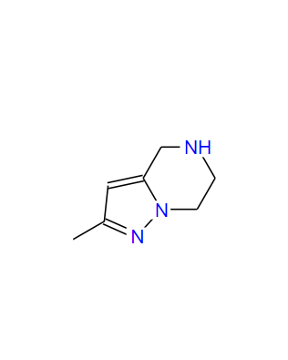 2-甲基-4,5,6,7-四氢吡唑并[1,5-a]吡嗪,2-Methyl-4,5,6,7-tetrahydropyrazolo[1,5-a]pyrazine