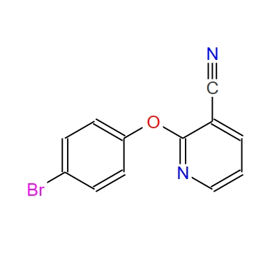 2-(4-bromophenoxy)nicotinonitrile,2-(4-bromophenoxy)nicotinonitrile