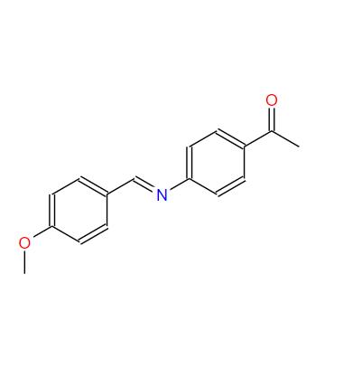 4-乙酰基-N-(4-甲氧基苯亚甲基)苯胺,4-Acetyl-N-(4-methoxybenzylidene)aniline