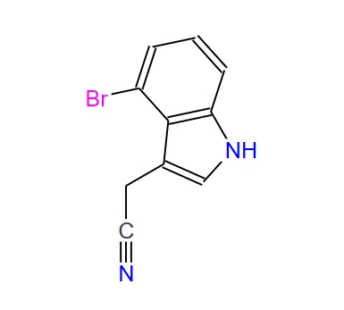 2-(4-溴-3-吲哚基)乙腈,2-(4-bromo-1H-indol-3-yl)acetonitrile
