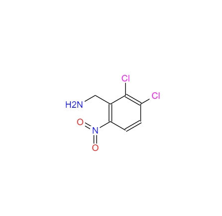 (2,3-二氯-6-硝基苯基)甲胺,(2,3-Dichloro-6-nitrophenyl)methanamine
