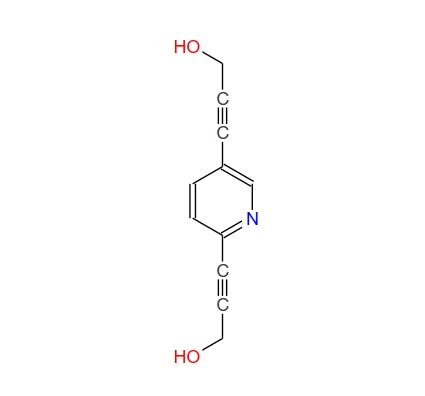 3,3'-(2,5-pyridinediyl)bis-2-propyn-1-ol,3,3'-(2,5-pyridinediyl)bis-2-propyn-1-ol