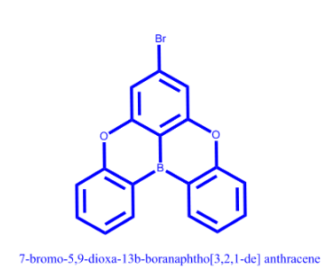 7-溴-5,9-二氧杂-13b-硼杂萘并[3,2,1-de]蒽,7-bromo-5,9-dioxa-13b-boranaphtho[3,2,1-de] anthracene