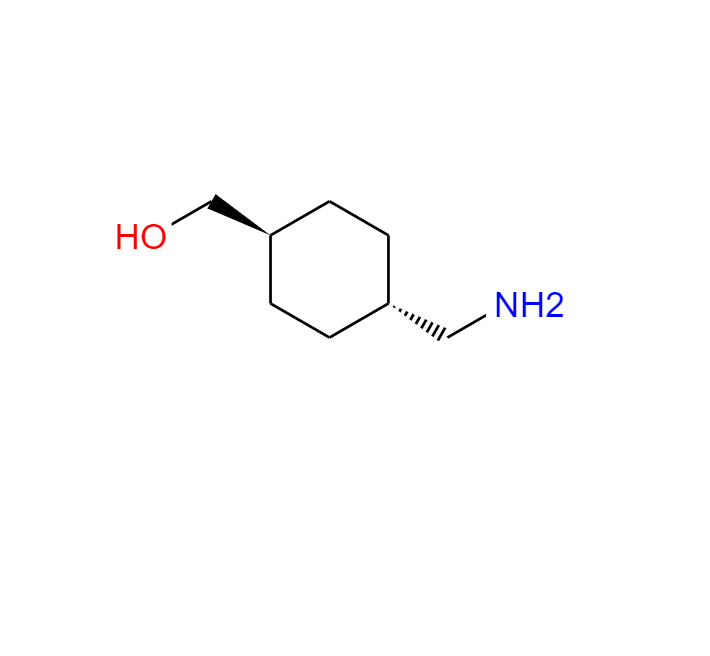 環(huán)己烷甲醇,4-(氨基甲基)-,[trans-4-(aminomethyl)cyclohexyl]methanol(SALTDATA: FREE)