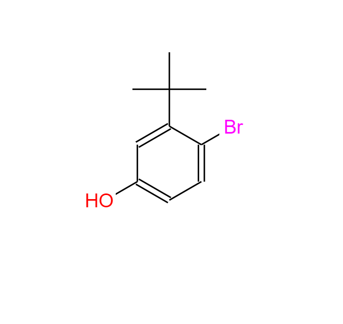 4-溴-3-叔丁基苯酚,4-bromo-3-t-butylphenol