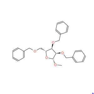 1-甲氧基-2,3,5-三-苯甲酰基-D-核糖,1-methoxy-2,3,5-tri-benzoyl-D-ribose