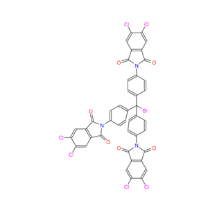 91898-93-0 4,4’,4’-三(4,5-二氯邻苯二甲酰亚胺苯基)甲基溴