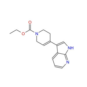 4-(1H-pyrrolo[2,3-b]pyridin-3-yl)-3,6-dihydro-2H-pyridine-1-carboxylic acid ethyl ester 612097-82-2