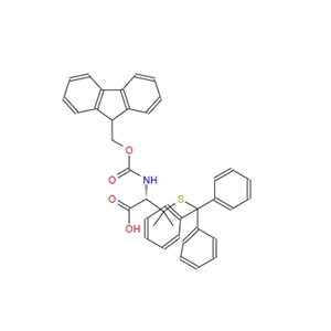 (S)-2-((((9H-芴-9-基)甲氧基)羰基)氨基)-3-甲基-3-(三苯甲硫基)丁酸 201532-01-6