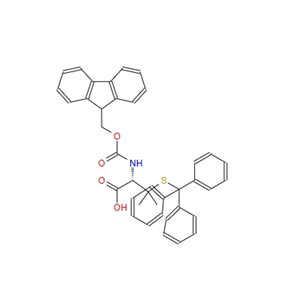 (S)-2-((((9H-芴-9-基)甲氧基)羰基)氨基)-3-甲基-3-(三苯甲硫基)丁酸,(S)-2-((((9H-Fluoren-9-yl)methoxy)carbonyl)amino)-3-methyl-3-(tritylthio)butanoic acid