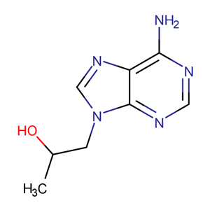 (R)-(+)-9-(2-羟丙基)腺嘌呤,(R)-(+)-9-(2-Hydroxypropyl)Adenine