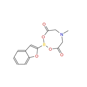8-(苯并呋喃-2-基)-4-甲基-2,6-二氧六氢-[1,3,2]恶唑硼[2,3-b][1,3,2]恶唑硼-4-鎓-8-uide 1104637-65-1