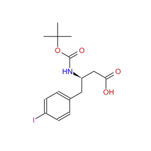 Boc-(R)-3-氨基-4-(4-碘苯基)-丁酸 269396-71-6