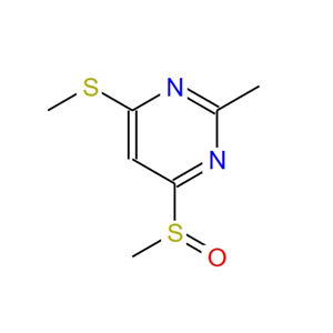 2-methyl-4-methylsulfinyl-6-methylthiopyrimidine 88317-67-3