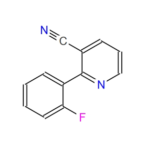 2-(2-fluorophenyl)nicotinonitrile,2-(2-fluorophenyl)nicotinonitrile