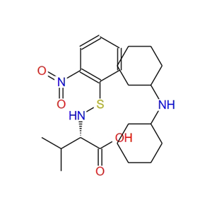 N-2-硝基苯亚磺酰基-L-缬氨酸双环己铵盐 7675-57-2