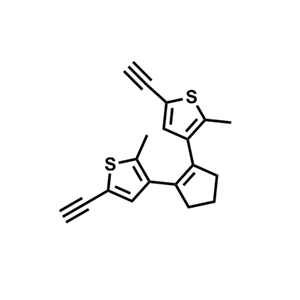 1,2-双(5-乙炔基-2-甲基噻吩-3-基)环戊-1-烯  1196083-55-2
