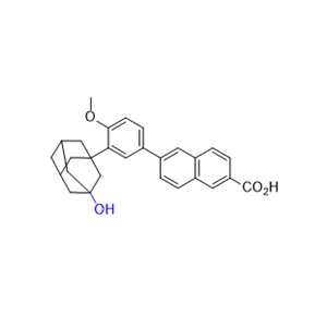 阿达帕林杂质04,6-[3-(3-hydroxytricyclo[3.3.1.13,7]dec-1-yl)-4- methoxyphenyl]naphthalene-2-carboxylic acid