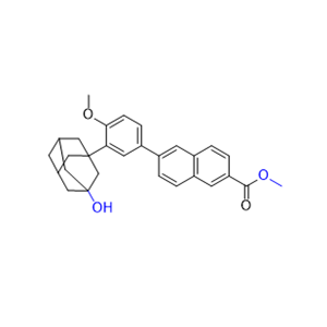 阿达帕林杂质06,methyl 6-(3-(3-hydroxyadamantan-1-yl)-4-methoxyphenyl)-2-naphthoate