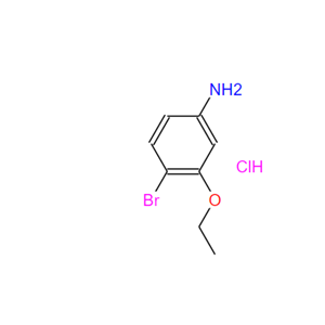 4-溴-3-乙氧基苯胺盐酸盐,4-Bromo-3-ethoxyaniline hydrochloride