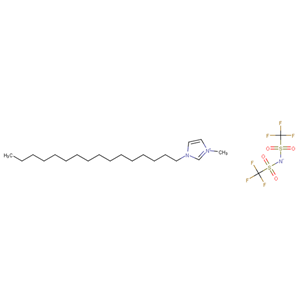 1-十六烷基-3-甲基咪唑双（三氟甲烷磺酰）亚胺盐,1-HEXADECYL-3-METHYLIMIDAZOLIUM BIS(TRIFLUOROMETHYLSULFONYL)IMIDE