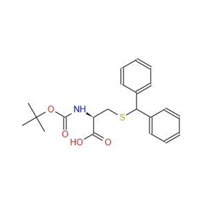 Boc-S-(二苯基甲基)-L-半胱氨酸,Boc-Cys(Dpm)-OH