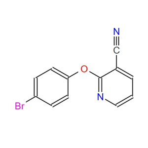 2-(4-bromophenoxy)nicotinonitrile,2-(4-bromophenoxy)nicotinonitrile