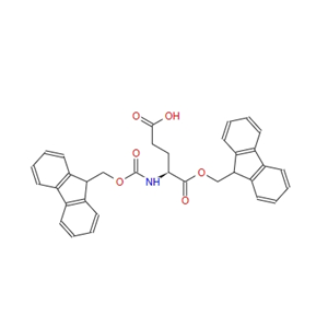 (S)-5-((9H-芴-9-基)甲氧基)-4-((((9H-芴-9-基)甲氧基)羰基)氨基)-5-氧代戊酸 200616-18-8