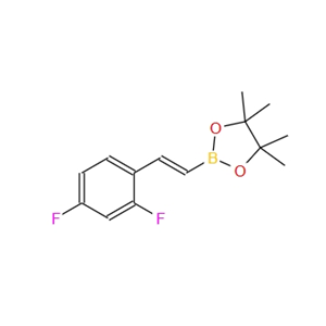 反式-2-（2,4-二氟苯基）乙烯基硼酸频那醇酯 736987-78-3