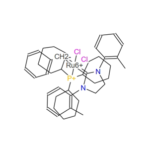二氯[1,3-双(2-甲基苯基)-2-咪唑烷亚基](亚苄基)(三环己基膦)钌(II),Dichloro[1,3-Bis(2-methylphenyl)-2-imidazolidinylidene](benzylidene)(tricyclohexylphosphine)ruthenium(II)