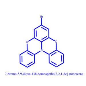 7-溴-5,9-二氧杂-13b-硼杂萘并[3,2,1-de]蒽,7-bromo-5,9-dioxa-13b-boranaphtho[3,2,1-de] anthracene