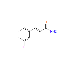 3-(3-氟苯基)-2-丙烯酰胺,主要为反式,3-(3-Fluorophenyl)-2-propenamide