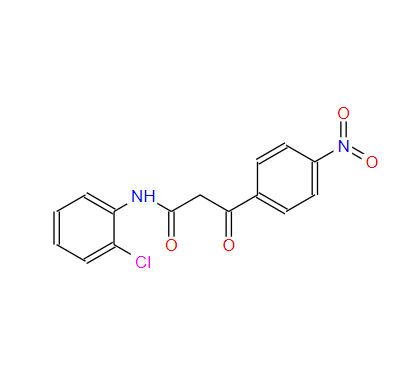 2′-氯-2-(4-硝基苯甲酰基)乙酰苯胺,2′-Chloro-2-(4-nitrobenzoyl)acetanilide