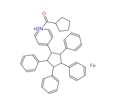 1′,2′,3′4′,5′-五苯基二茂铁甲酰胺,1′,2′,3′4′,5′-Pentaphenylferrocene carboxamide