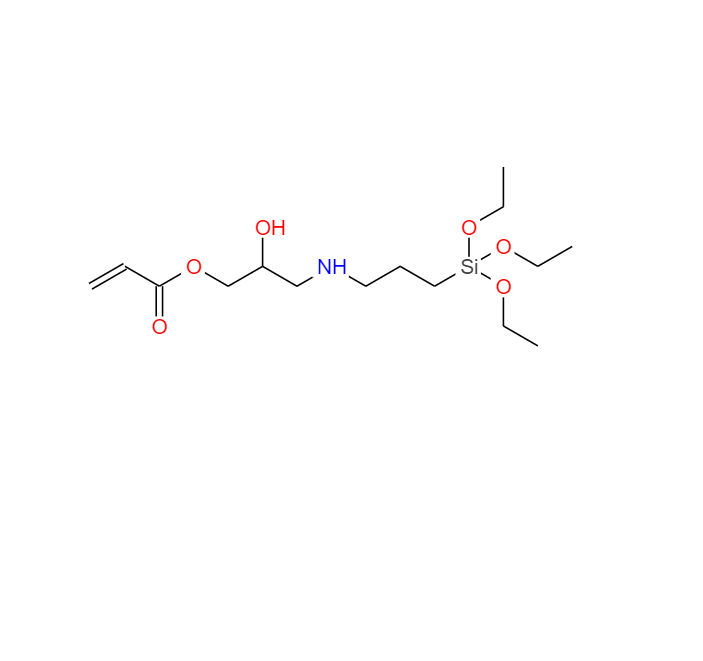 N-(3-丙烯酰氧基-2-羟丙基)-3-氨丙基三乙氧基硅烷,N-(3-ACRYLOXY-2-HYDROXYPROPYL)-3-AMINOPROPYLTRIETHOXYSILANE