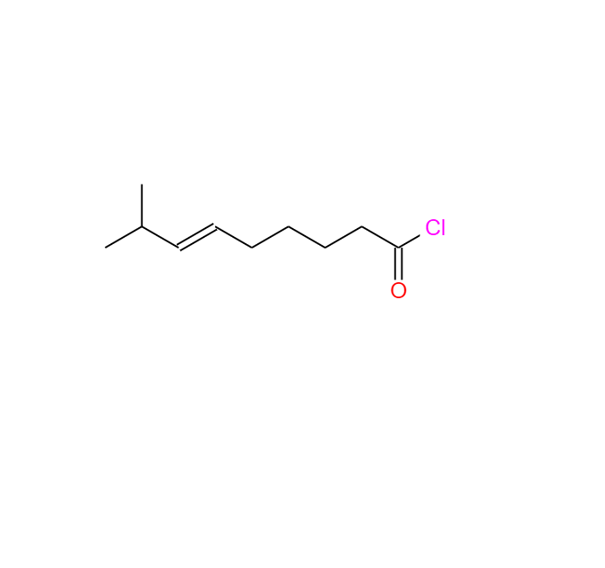 反-8-甲基-6-壬酰氯,TRANS-8-METHYL-6-NONENOYL CHLORIDE