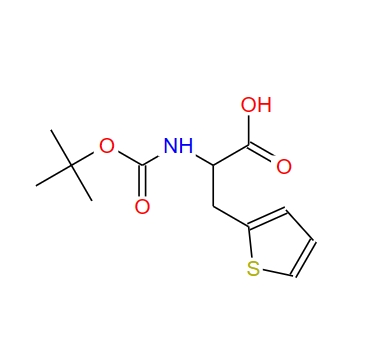 2-((叔丁氧羰基)氨基)-3-(噻吩-2-基)丙酸,2-((tert-Butoxycarbonyl)amino)-3-(thiophen-2-yl)propanoic acid
