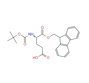 (R)-5-((9H-芴-9-基)甲氧基)-4-((叔丁氧基羰基)氨基)-5-氧代戊酸,(r)-5-((9h-Fluoren-9-yl)methoxy)-4-((tert-butoxycarbonyl)amino)-5-oxopentanoic acid