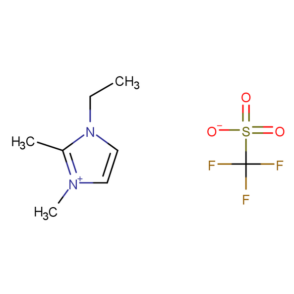 1-乙基-2,3-二甲基咪唑三氟甲烷磺酸鹽,1-Ethyl-2 3-Dimethylimidazolium Trifluor