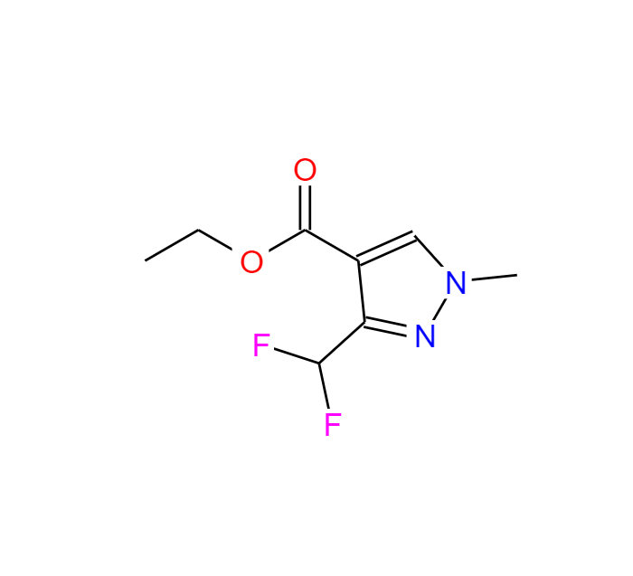 3-二氟甲基-1-甲基吡唑-4-甲酸乙酯,Ethyl 3-(difluoromethyl)-1-methyl-1H-pyrazole-4-carboxylate