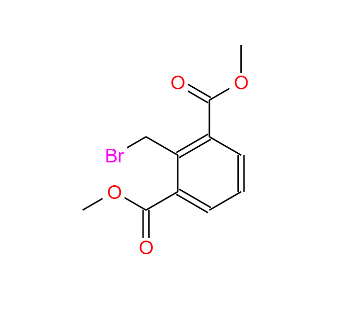 2-(溴甲基)间苯二甲酸二甲酯,dimethyl 2-(bromomethyl)isophthalate