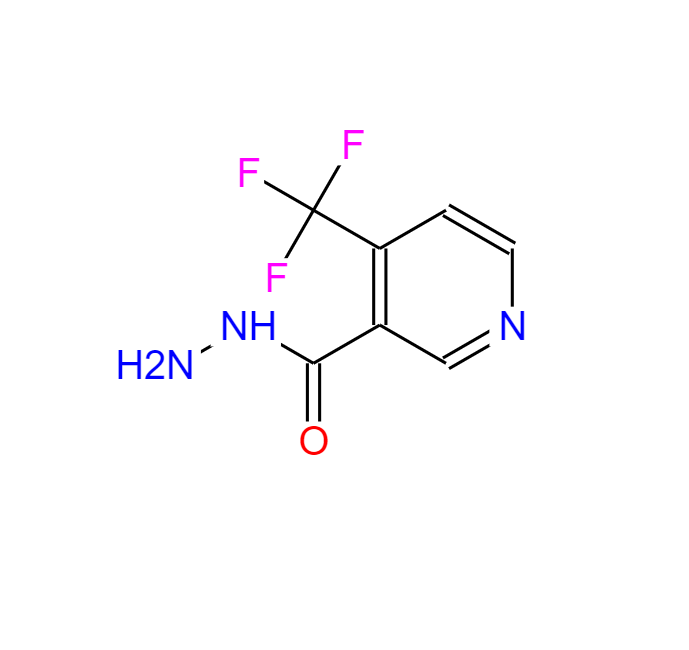 4-(三氟甲基)吡啶-3-碳酸肼,4-(TRIFLUOROMETHYL)PYRIDINE-3-CARBOXYLIC ACID HYDRAZIDE