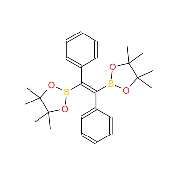 (E)-1,2-二苯乙烯-1,2-双(2,3-二甲基-2,3-丁二醇)二硼酸酯,(Z)-Stilbenediboronicacidbis(pinacol)ester