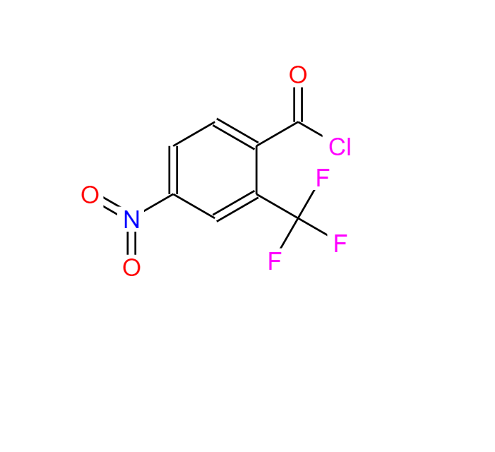 4-硝基-2-三氟甲基苯甲酰氯,4-Nitro-2-(trifluoromethyl)benzoyl chloride
