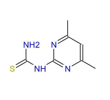 1-(4,6-二甲基嘧啶-2-基)硫脲,1-(4',6'-dimethylpyrimidin-2-yl)thiourea