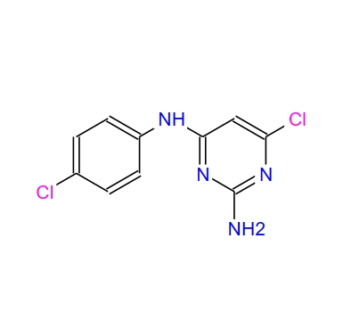 6-chloro-N4-(4-chloro-phenyl)-pyrimidine-2,4-diyldiamine,6-chloro-N4-(4-chloro-phenyl)-pyrimidine-2,4-diyldiamine