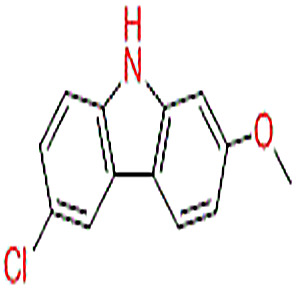 7-氯-2-甲氧基-9H-咔唑,6-chloro-2-methoxy-9H-carbazole